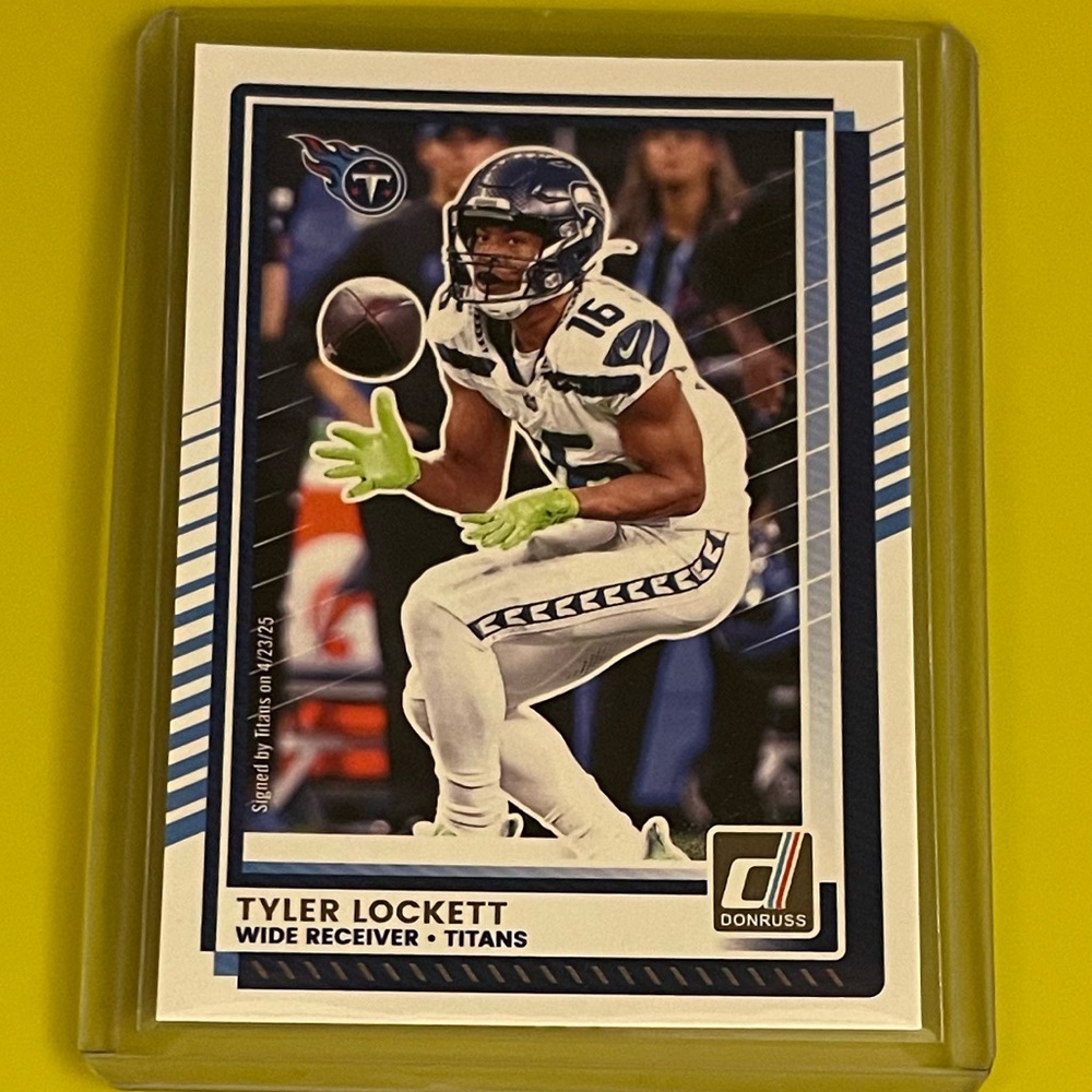 Tyler Lockett #158 2025 Panini Donruss Football Trading Card